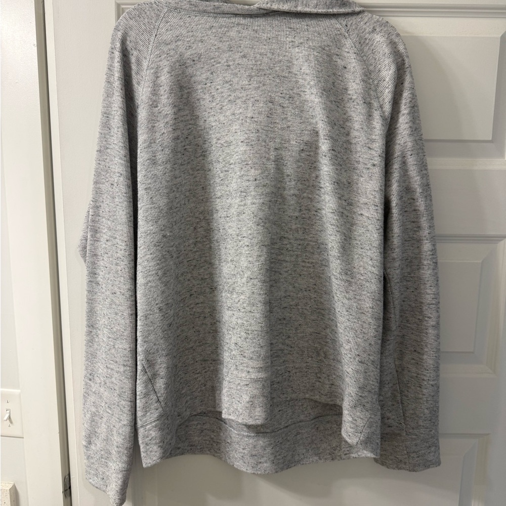 Banana Republic Light Gray Cowl Neck Sweater
